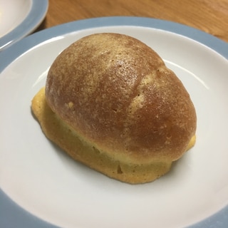 ロールパンで。簡単ぼうしパン